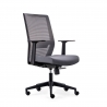Chaise Pivotant Kana, Accoudoirs Ajustables, Support Lombaire