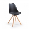 Chaise scandinave Norway, design, pieds en bois