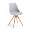 Chaise scandinave Norway, design, pieds en bois