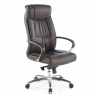 Fauteuil de Direction Atlanta, cuir véritable
