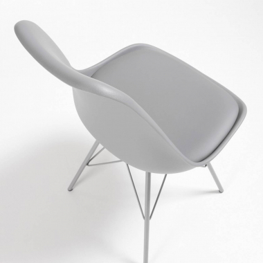chaise de conference gris chaise pietement metallique plastique sans accoudoirs 5