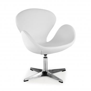 chaise salle d attente blanc club simil cuir sans accoudoirs 1