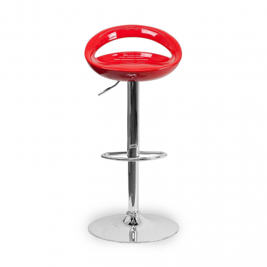 tabouret de bar rouge danko plastique sans accoudoirs 3