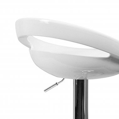 tabouret de bar blanc danko plastique sans accoudoirs 4