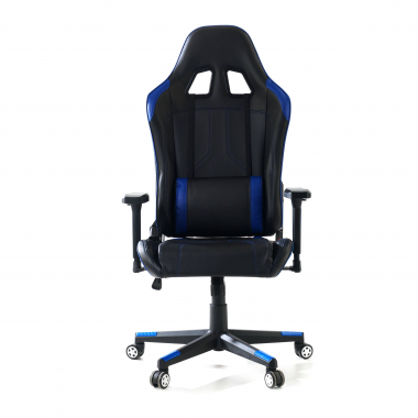 chaise gaming bleu chaise gaming simil cuir accoudoirs reglables 3d 3