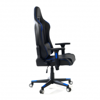 chaise gaming bleu chaise gaming simil cuir accoudoirs reglables 3d 6