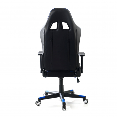 chaise gaming bleu chaise gaming simil cuir accoudoirs reglables 3d 8