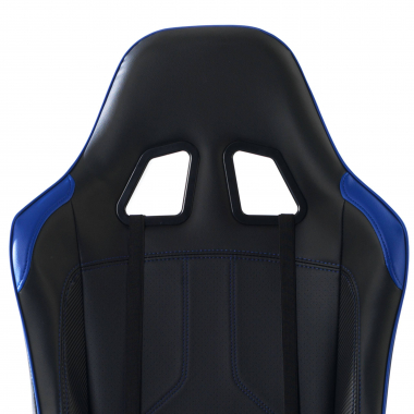 chaise gaming bleu chaise gaming simil cuir accoudoirs reglables 3d 4