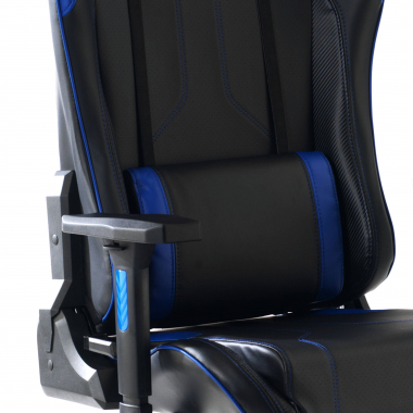 chaise gaming bleu chaise gaming simil cuir accoudoirs reglables 3d 5