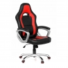 Chaise Gamer Dakar, design sportif, accoudoirs, 8 heures