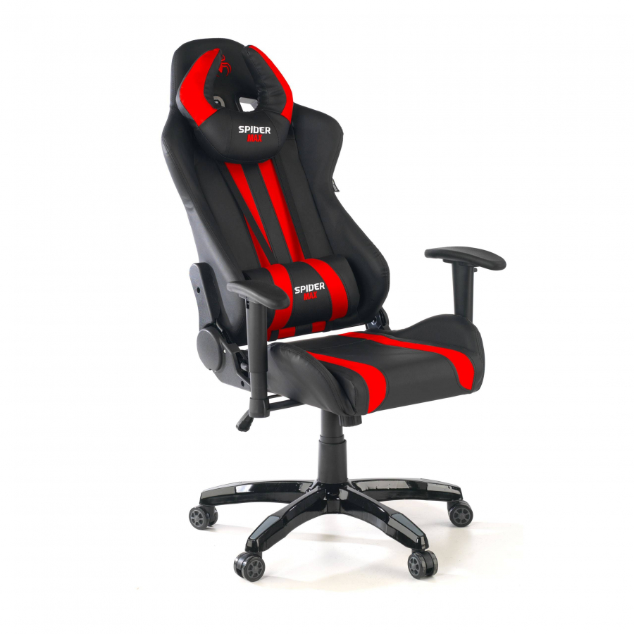 Chaise Gamer Spider, Coussin lombaire et cervical