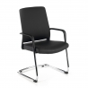Chaise Visiteur Bali, dossier ergonomique, en maille
