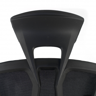 chaise ergonomique noir ridley maille accoudoirs reglables 3d soutien lombaire appui tete 6