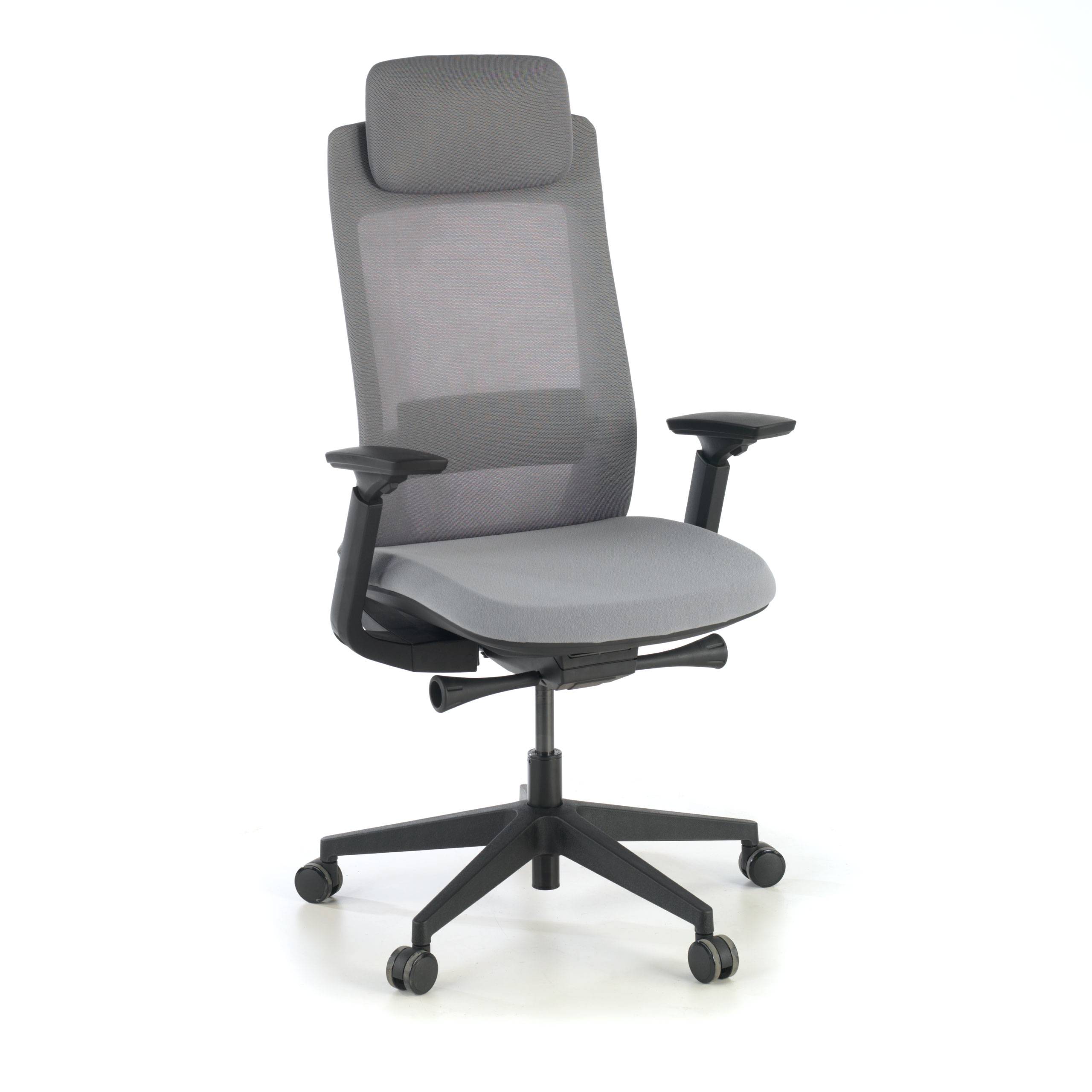 Chaise de Bureau Ergonomique Intouch black, Totalement Ajustable