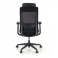 Chaise de Bureau Ergonomique Intouch black, Totalement Ajustable