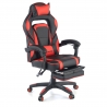 Chaise Gaming avec Repose-pieds Logan, accoudoirs synchronisés 210905 - (Outlet)