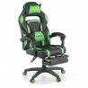 Chaise Gaming avec Repose-pieds Logan, accoudoirs synchronisés 210905 - (Outlet)