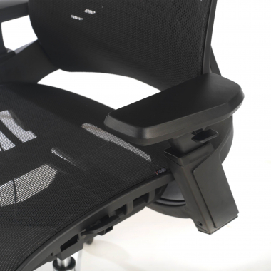 chaise ergonomique noir thunder maille accoudoirs reglables 3d soutien lombaire appui tete 10