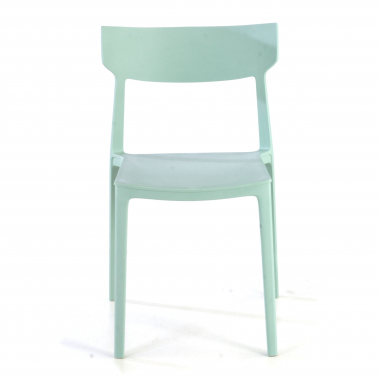 chaise de conference vert samba plastique sans accoudoirs 3