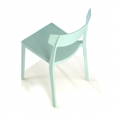 chaise de conference vert samba plastique sans accoudoirs 6