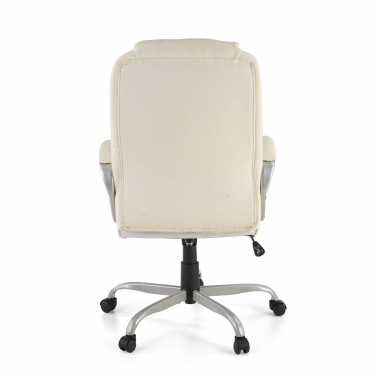 fauteuil de bureau blanc baltimore simil cuir accoudoirs rembourres 10