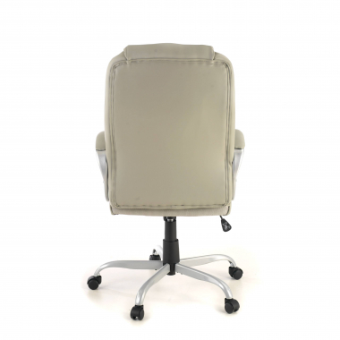 fauteuil de bureau gris baltimore simil cuir accoudoirs rembourres 10