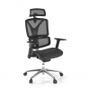 Chaise Ergonomique Focus, Structure en aluminium, Dossier Ajustable
