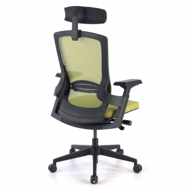 chaise ergonomique vert wagner maille accoudoirs reglables 3d soutien lombaire 9