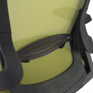 chaise ergonomique vert wagner maille accoudoirs reglables 3d soutien lombaire 5