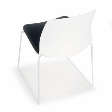 chaise de conference noir chaise sans accoudoirs tissu sans accoudoirs 6