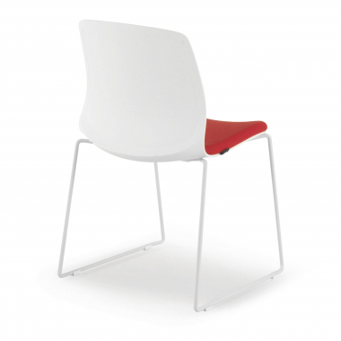 chaise de conference rouge chaise sans accoudoirs tissu sans accoudoirs 6