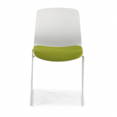 chaise de conference vert chaise sans accoudoirs tissu sans accoudoirs 4