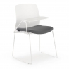 Chaise avec tablette Swing, conférence, Professionnelle 8h