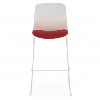 tabouret de bureau rouge tabouret de bureau tissu sans accoudoirs 3
