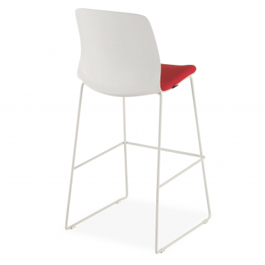 tabouret de bureau rouge tabouret de bureau tissu sans accoudoirs 7