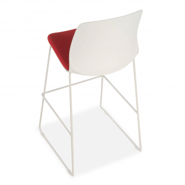 tabouret de bureau rouge tabouret de bureau tissu sans accoudoirs 8