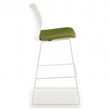tabouret de bureau vert tabouret de bureau tissu sans accoudoirs 4