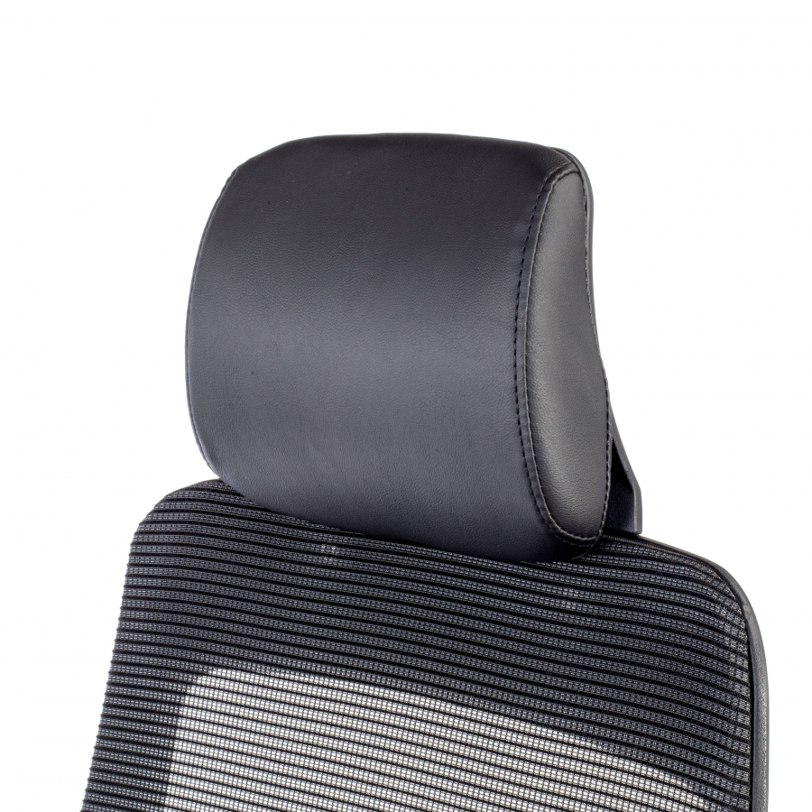 Chaise de Bureau Ergonomique Filo avec appuie-tête, en maille