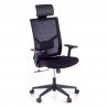 Chaise de Bureau Ergonomique Verdi, avec appui-tête et accoudoirs ajustables