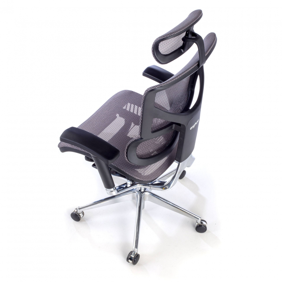 Chaise Ergonomique Erghos2, modèle premium avec appui-tête
