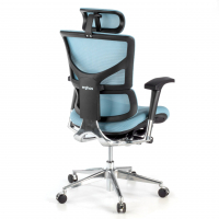 Chaise de Direction ergonomique Erghos3, Teshion modèle premium avec appui-tête