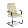 Chaise Visiteur Bali, dossier ergonomique, en maille