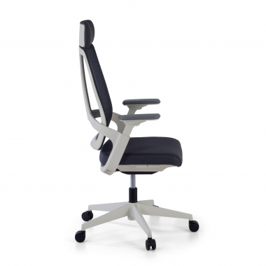 Chaise de Bureau Ergonomique Team white, Excellente Qualité