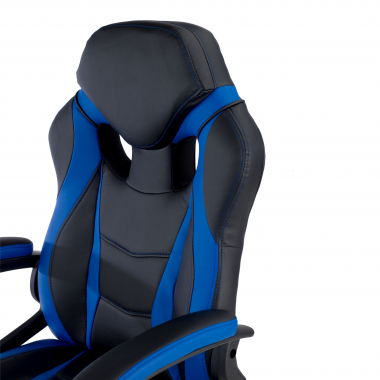 chaise gaming bleu drift simil cuir accoudoirs fixes 5