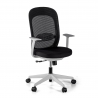 Chaise pour Ordinateur Saura, Dossier inclinable, en Maille