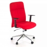 Fauteuil Ordinateur Smith, tissu, rembourrage épais, base métallique