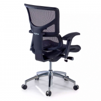 Chaise de direction ergonomique Erghos1, accoudoirs réglables en 4D