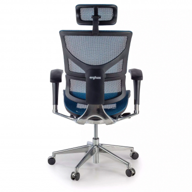 chaise ergonomique bleu next2 avec appui tete maille accoudoirs reglables 4d soutien lombaire appui tete 7