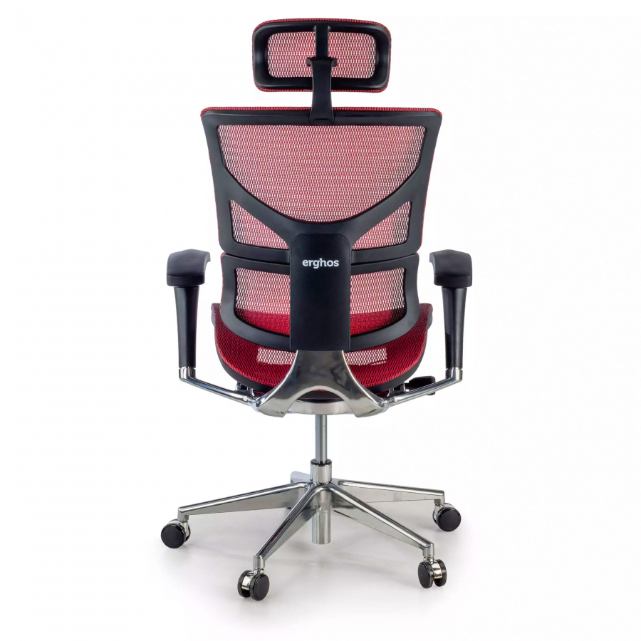Chaise Ergonomique Erghos2, modèle premium avec appui-tête