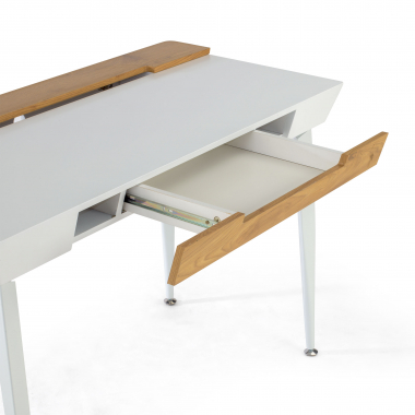 Table Informatique en bois Goteborg, design scandinave